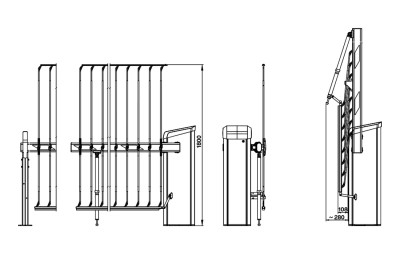 Access Pro H: Габаритные размеры