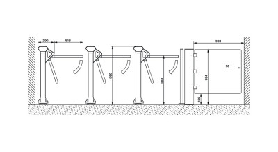 mTripod short: Габаритные размеры