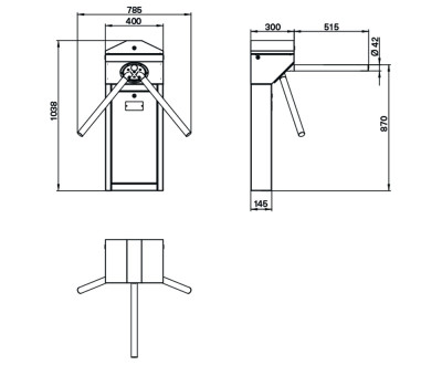 MPP 212: Габаритные размеры