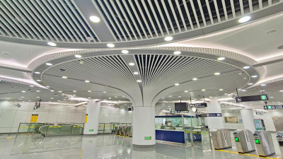 Турникеты Magnetic на 8 линии метро Ханчжоу