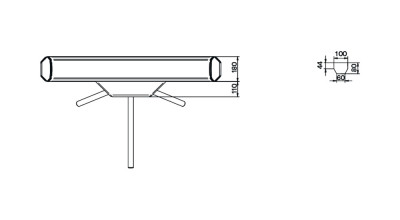 mTripod short: Габаритные размеры