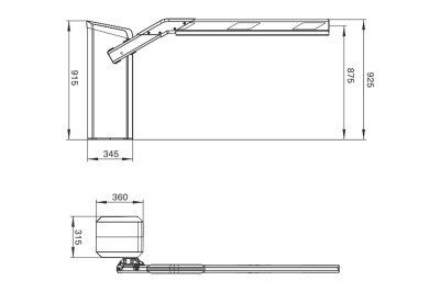 Access Pro L: Габаритные размеры