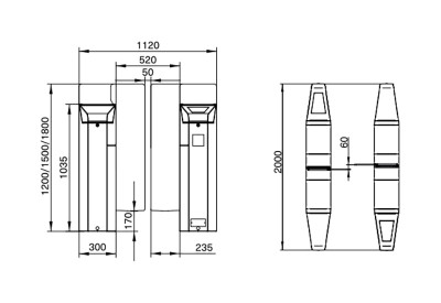 MPH AFC: Габаритные размеры