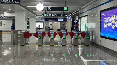 Торжественное открытие в Метро Ханчжоу - Линия 6: 